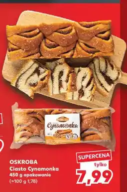 Kaufland Ciasto Cynamonka Oskroba oferta