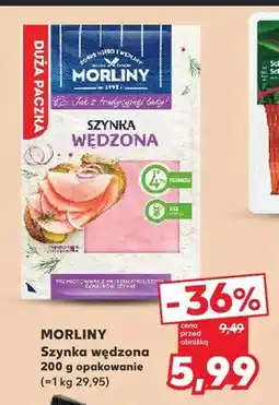 Kaufland Szynka wędzona Morliny oferta