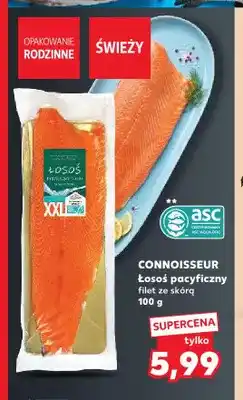Kaufland Łosoś pacyficzny filet ze skórą Connoisseur oferta