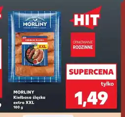 Kaufland Kiełbasa śląska extra XXL Morliny oferta