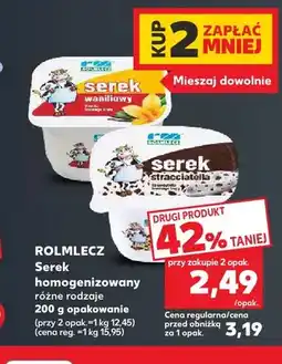Kaufland Serek homogenizowany Rolmlecz oferta