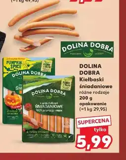 Kaufland Kiełbaski śniadaniowe Dolina Dobra oferta