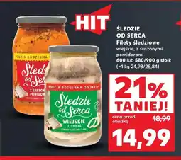 Kaufland Filety śledziowe wiejskie Śledzie od Serca oferta