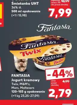 Kaufland Jogurt kremowy Fantasia Twix oferta