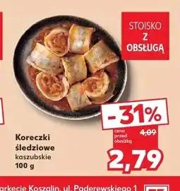 Kaufland Koreczki śledziowe kaszubskie oferta