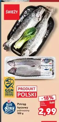 Kaufland Pstrąg tęczowy patroszony Blue Bay oferta