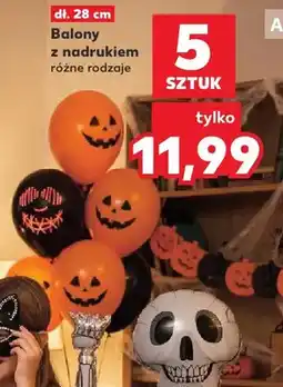 Kaufland Balony z nadrukiem 5 szt oferta