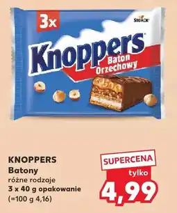 Kaufland Batony Knoppers 3-pak oferta