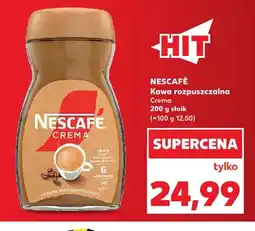 Kaufland Kawa rozpuszczalna Crema Nescafé oferta