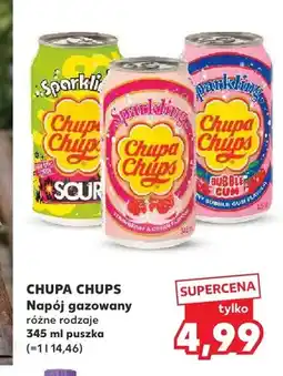 Kaufland Napój gazowany Chupa Chups Sour Green Apple oferta