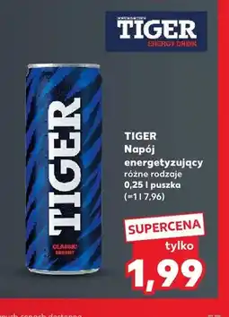 Kaufland Napój energetyzujący Tiger oferta