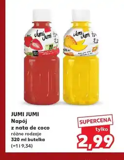 Kaufland Napój z nata de coco truskawkowy Jumi oferta