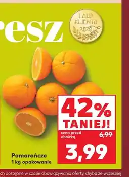 Kaufland Pomarańcze oferta