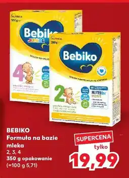 Kaufland Formuła na bazie mleka 2 Bebiko oferta