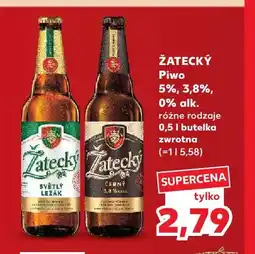 Kaufland Piwo Žatecký Světlý Ležák oferta