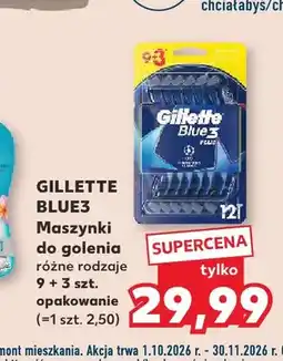 Kaufland Maszynki do golenia Gillette Blue3 oferta