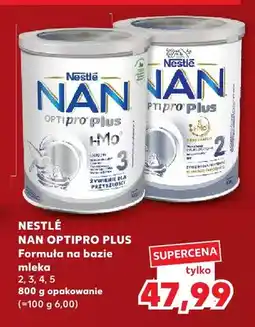 Kaufland Formuła na bazie mleka 2 Nestlé NAN Optipro Plus oferta