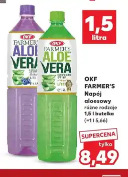 Kaufland Napój aloesowy Aloe Vera Lite OKF Farmer's oferta