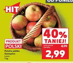 Kaufland Jabłka polskie Szampion oferta