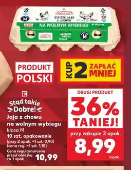 Kaufland Jajka kurze z chowu na wolnym wybiegu Stąd Takie Dobre! oferta