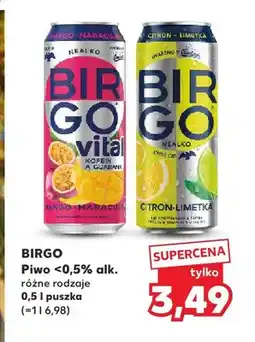 Kaufland Piwo bezalkoholowe Birgo Mango-Marakuja oferta
