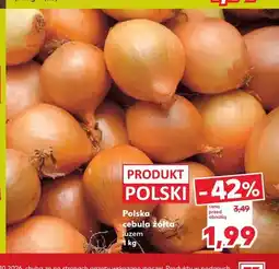 Kaufland Cebule żółte polskie oferta