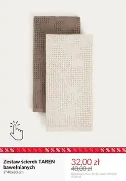 Homla Zestaw ścierek Taren bawełnianych 2x40x60 cm oferta