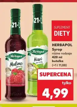 Kaufland Syrop Herbapol Malina oferta