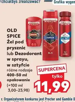 Kaufland Żel pod prysznic Old Spice oferta