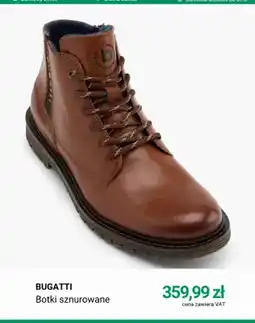 Deichmann Botki sznurowane Bugatti oferta