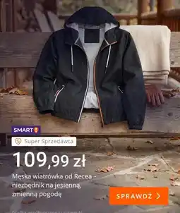 Allegro Męska wiatrówka Recea oferta