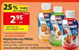 Auchan Napój mleczny Müller oferta