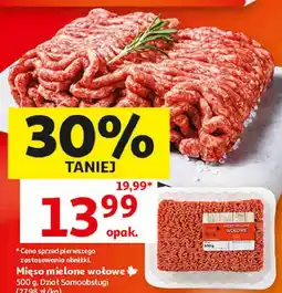 Auchan Mięso mielone wołowe Auchan oferta