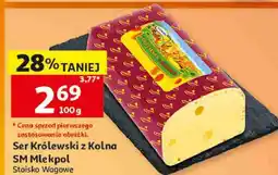 Auchan Ser Królewski z Kolna SM Mlekpol oferta
