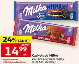 Auchan Czekolada Milka MMMAX (wybrane rodzaje) oferta