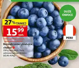 Auchan Borówki amerykańskie shaker oferta