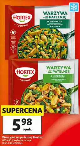 Auchan Warzywa na patelnię Hortex oferta