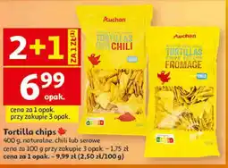 Auchan Tortilla chips Auchan oferta