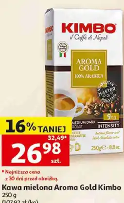 Auchan Kawa mielona Aroma Gold Kimbo oferta