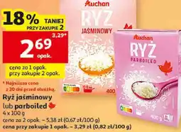Auchan Ryż jaśminowy lub parboiled Auchan oferta