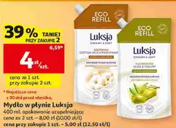 Auchan Mydło w płynie Luksja oferta