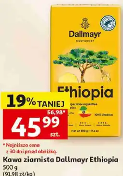 Auchan Kawa ziarnista Dallmayr Ethiopia oferta