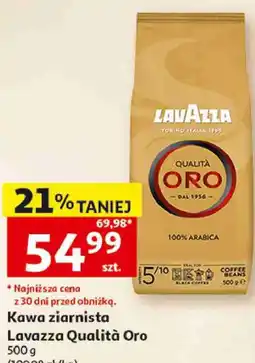 Auchan Kawa ziarnista Lavazza Qualità Oro oferta