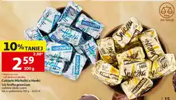 Auchan Cukierki Michałki z Hanki lub trufle premium oferta