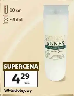 Auchan Wkład olejowy Agnes oferta