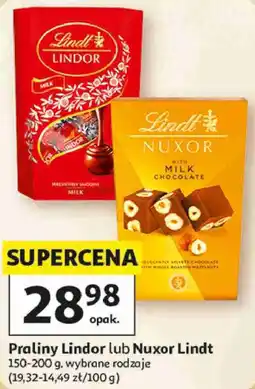 Auchan Praliny Lindor lub Nuxor Lindt oferta