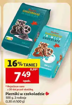 Auchan Pierniki w czekoladzie Auchan oferta