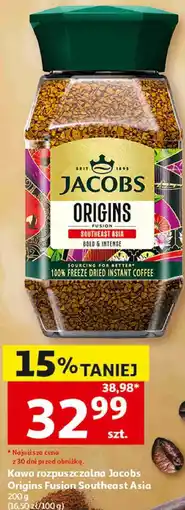 Auchan Kawa rozpuszczalna Jacobs Origins Fusion Southeast Asia oferta