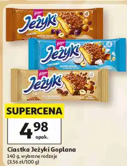 Auchan Ciastka Jeżyki Goplana oferta