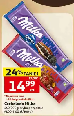 Auchan Czekolada Milka oferta